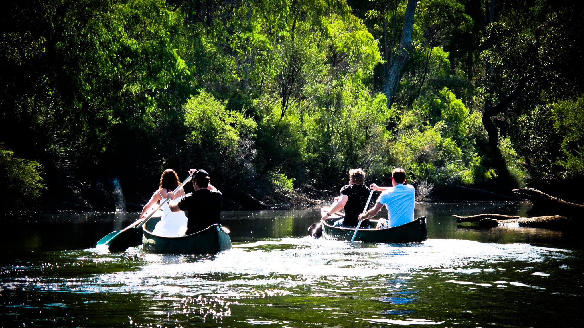 Canoeing with Margaret River Discovery Co